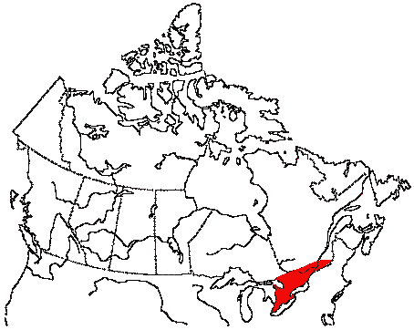 Map of Common Moorhen in Canada