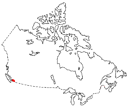 Map of Trowbridge's Shrew in Canada