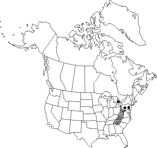 Map of Dutchman's-pipe in Canada