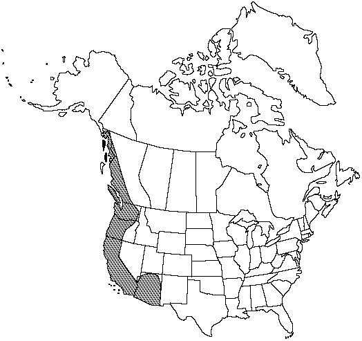 Map of <i>Azolla filiculoides </i> in Canada
