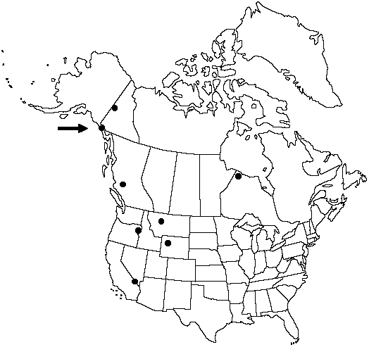 Map of Upswept moonwort in Canada