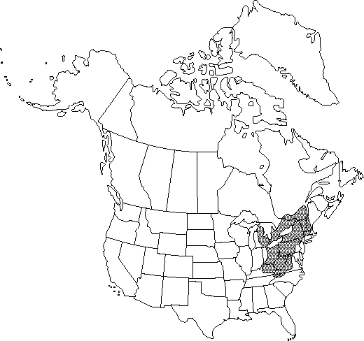 Map of <i>Caulophyllum giganteum</i> in Canada
