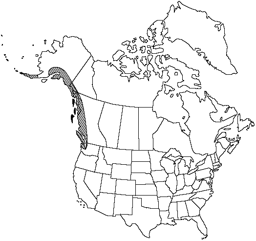 Map of <i>Equisetum variegatum Alaskanum</i> in Canada