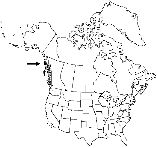 Map of Wright's filmy fern in Canada