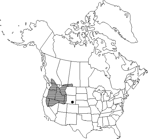 Map of <i>Myosurus apetalus borealis </i> in Canada