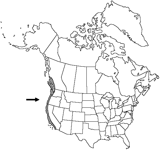 Map of Coast polypody in Canada