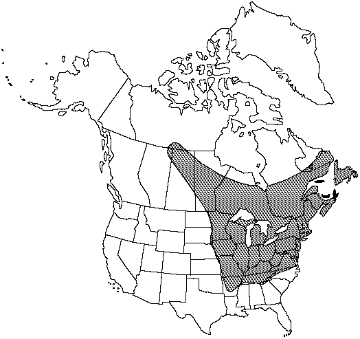 Map of Rock polypody in Canada