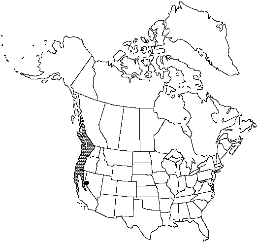 Map of Coast Douglas-fir in Canada