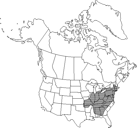 Map of <i>Ranunculus hispidus hispidus </i> in Canada