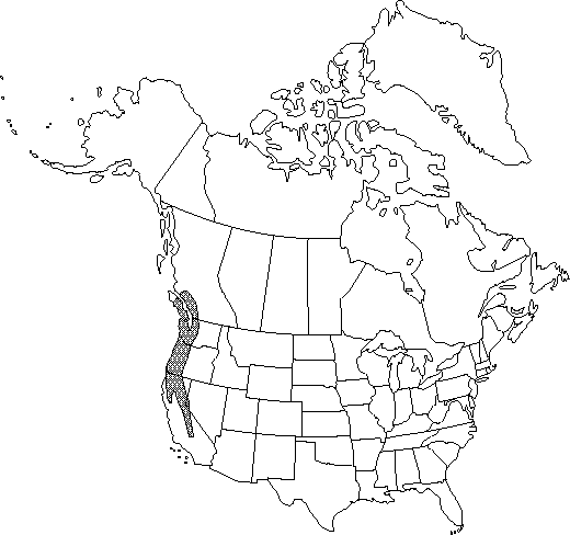 Map of <i>Ranunculus occidentalis occidentalis</i> in Canada
