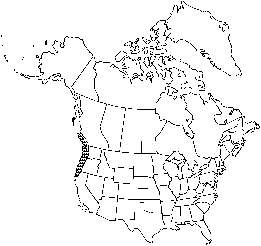 Map of Oregon spike-moss in Canada